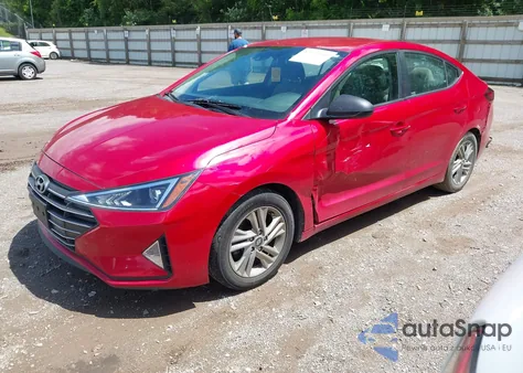 2020 Hyundai Elantra Sel из США, поврежденный, VIN 5NPD84LF8LH615050